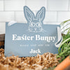 Acrylic Easter Bunny Stop Here Sign - Rich Design Co