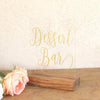 Dessert Table Acrylic Wedding Sign - Rich Design Co