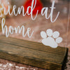 Dog Treat Wedding Favors Acrylic Sign - Rich Design Co