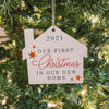 First Christmas in Our New Home Acrylic Ornament - Rich Design Co