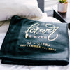 Forever & Ever Personalized Fleece Blanket - Rich Design Co