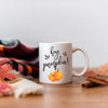 Hey Pumpkin! Watercolor Pumpkin Fall Coffee Mug - Rich Design Co