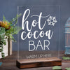 Hot Cocoa Bar Acrylic Sign - Rich Design Co