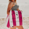 Last Fling Before the Ring Bachelorette Party Beach Towel - Rich Design Co