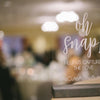Oh Snap Wedding Hashtag Sign - Rich Design Co