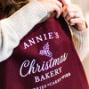 Personalized Christmas Baking Apron for Women - Rich Design Co