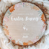 Personalized Easter Bunny Carrot Tray - Rich Design Co