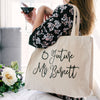 Personalized Future Mrs Canvas Tote Bag - Rich Design Co