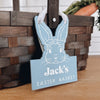 Personalized Kids Bunny Easter Basket Tag - Rich Design Co