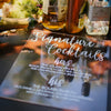 Signature Cocktails Wedding Bar Sign - Rich Design Co