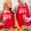 The Secret Ingredient Apron Set for Couples or Best Friends - Rich Design Co