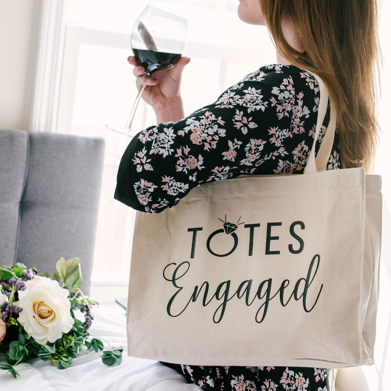 Totes Engaged Canvas Tote Bag - Rich Design Co